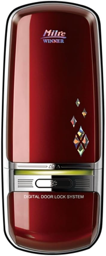 MI-350K(Winner) Keyless Electronic Digital Door Lock Red