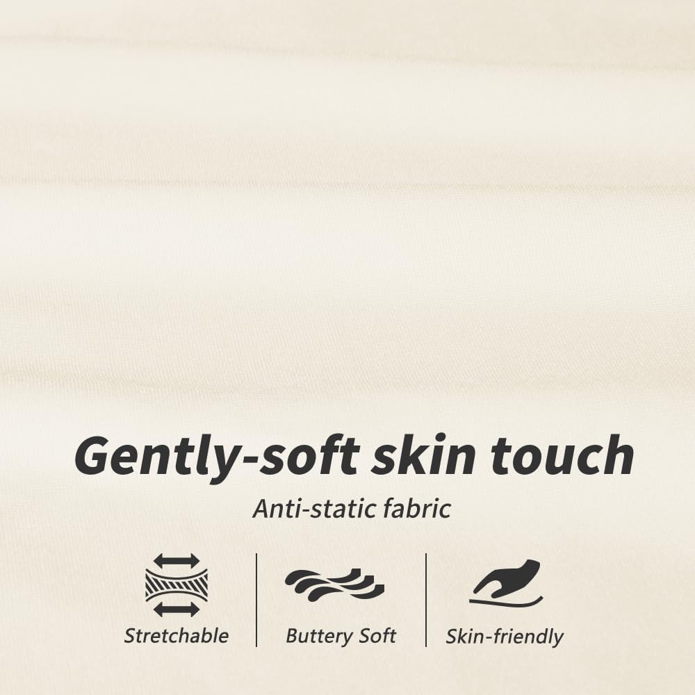 MANCYFIT Pettipants for Women Half Slip Culotte Shorts Split Skirt Lace Snip 4” Inseam - Image 4