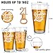 Vintage 2004 Old Time Information 21st Birthday Gifts for Men Women Beer Glass Funny 21 Year Old Presents - 16 oz Pint Glasses Party Decorations Supplies-21 Year Old Birthday Party Decorations
