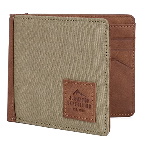 J. Buxton Expedition II Huntington Gear RFID Slimfold Olive2