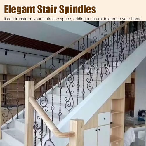 Balaustres metálicos de diseño en espiral para terrazas 4
