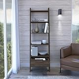 Furnish Home Frame Open Back Bookcase Industrial Bookshelf for Office and Living Rooms Modern Bookcases Large Bookshelf Organizer