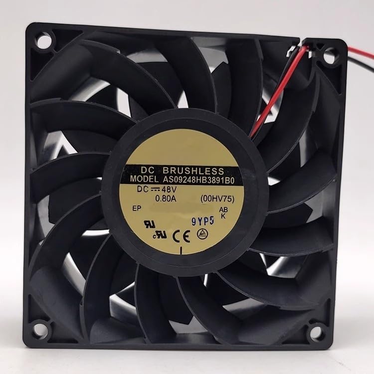 Ventilateur silencieux 48V 0.80A pour eliminer la surchauffe 9238