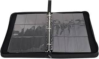 OHPHCALL Clipes Para Encadernação Porta-Cartões Esportivos Álbum De Cartões Fotográficos Fichário De Plástico Álbum De Cartões De Jogo Cartões Colecionar Álbum Para Cartões Protetor De