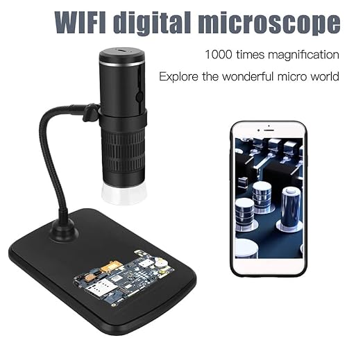 TYZK Akcesoria do mikroskopów Mikroskop cyfrowy Mikroskop 50-1000X Trwałość I Niezawodna wydajność