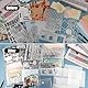 Willoghsa 20 Stück 7 X 5 Aufbewahrungsumschläge, Wiederverschließbare Kunststoffumschläge, Aufbewahrungstasche für Transparente Stempel, Stanzteile, Scrapbook-Papier, Einfache Installati