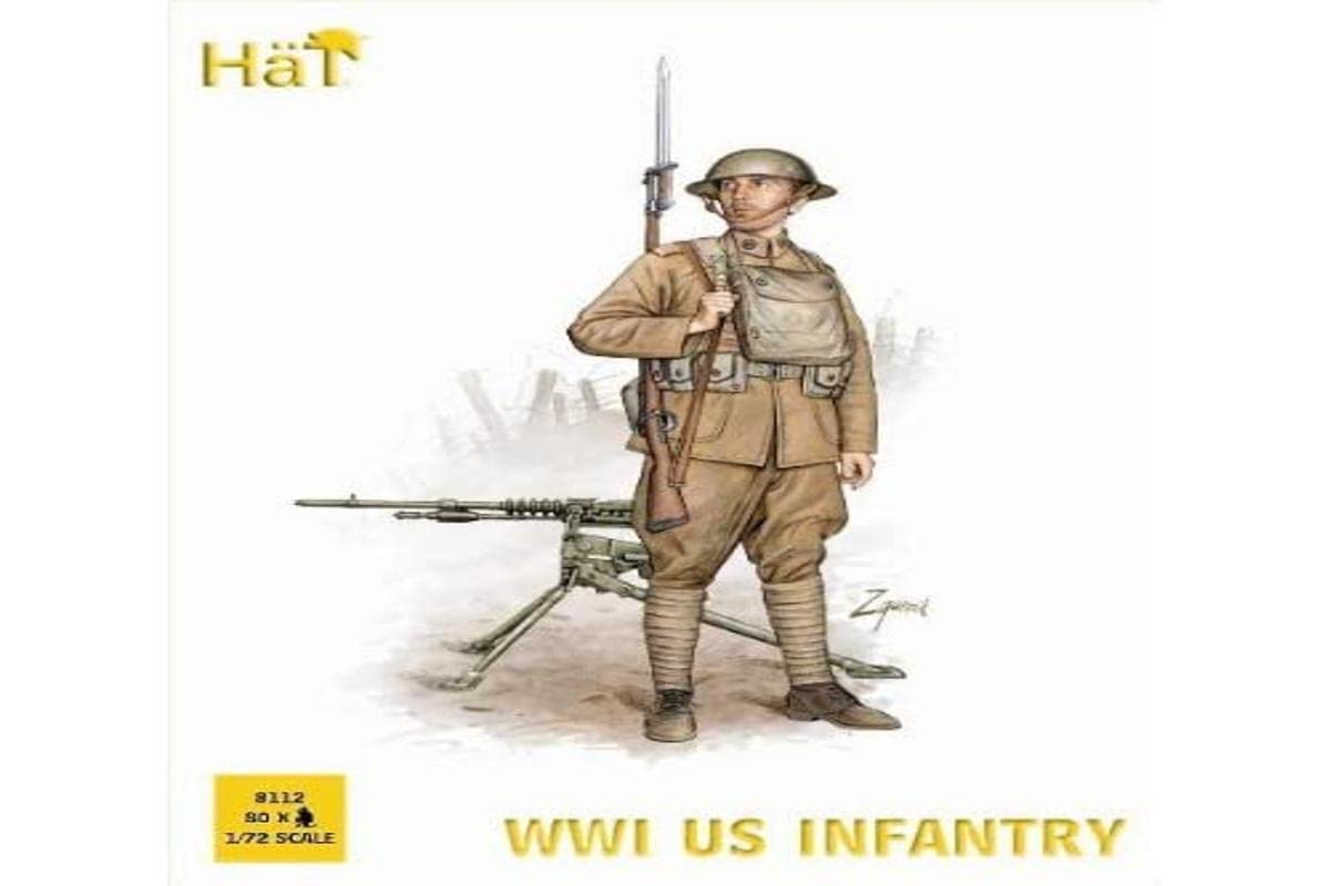 Hät Hat Figures - Wwi Us Infantry - Hat8112