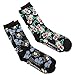The Simpsons Krusty/Itchy & Scratchy Adult 2-pack Crew Socks