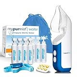 New! Mypurmist Free Ultrapure Handheld Personal Steam Inhaler, Vaporizer and Humidifier Premium Kit (Cordless)