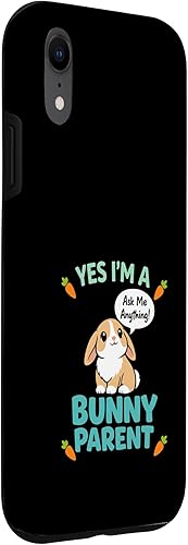 Miniatura 3 de Rabbit Owner Bunny Mom Mini Lop Lover Cute Bunny Pride Case for iPhone XR
