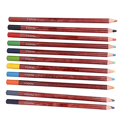 Blue Sketch Pencil,12Pcs Pastel Pencils Pastel Chalk Pencils,For Coloring Drawing Sketching Blending And Layering(Landscape Toner Pencil, Blue) #TOP5