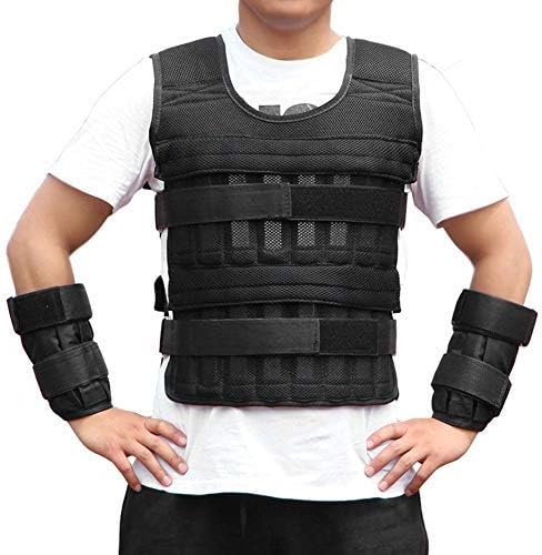 Weighted Vest menNo steel plate, Weighted Vests for Men Women for Running Training Workout Jogging Walking Gym Strength Training Maximum counterweight 15kg