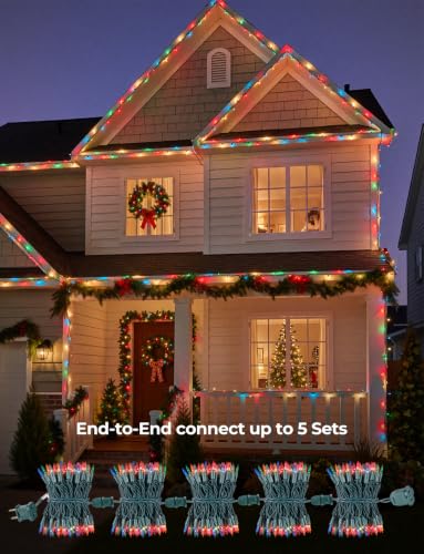  100 Count Multi-Colored Christmas Incandescent Mini String Lights - image 6