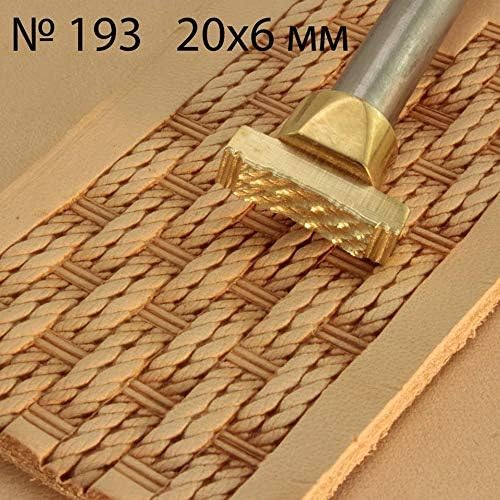 DandS ltdLeather Stamp Tool Stamping Working Carving Punches Tools Craft Saddle Brass #193