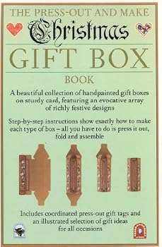 Paperback The Press-out and Make Christmas Gift Box Book (Gift Box Books) Book