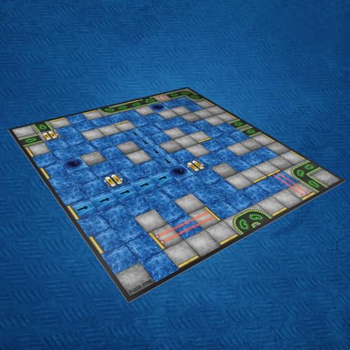 Robo Rally Expansion: Wet & Wild - Juego de Mesa de Expansión con Tableros Temáticos de Agua y Mecánicas Verticales para 2-6 Jugadores miniatura 3