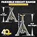 3 Ton Performance Jack Stands, Pair