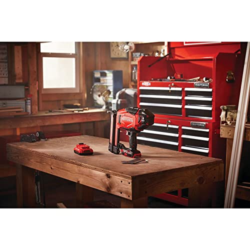CRAFTSMAN V20 Brad Nailer, Cordless, Drives 18GA Finish Nails, Tool