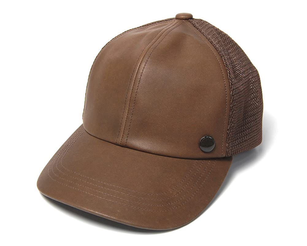 Amazon | [ステットソン] レザーメッシュキャップ SE709 (M(56.5cm