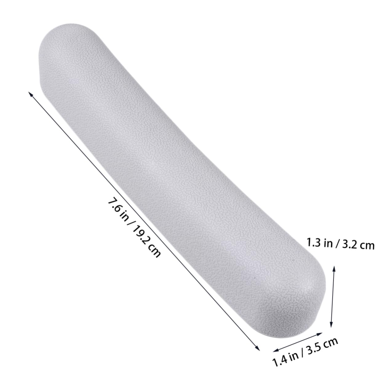 HAWILLOSCH Underarm Pads Crutch Hand Grip Armpit Holder for Crutches Material Grey 2 Pack