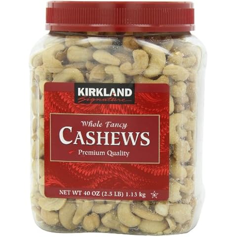 Kirkland Signature's Cashews, 40 Ounce Cover
