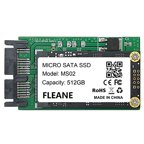 Disque dur 512 Go uSATA 1,8 pouce MS02 MiroSata pour Dell XT2 et IBM X301