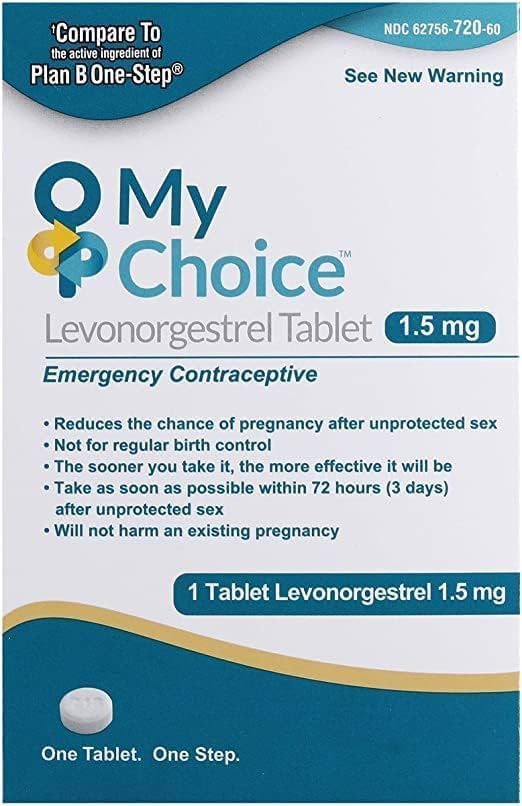 OHM My Choice Anticonceptivo de Emergencia 2 Tabletas (Levonorgestrel Tablet 1.5mg)