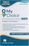 Ohm My Choice Emergency Contraceptive Pill. A Safe and Effective Way to Lower Your Chances to get Pregnant After unprotected Sex. Active Ingredient Levonorgestrel Tablet 1.5mg (1 Count (Pack of 2))
