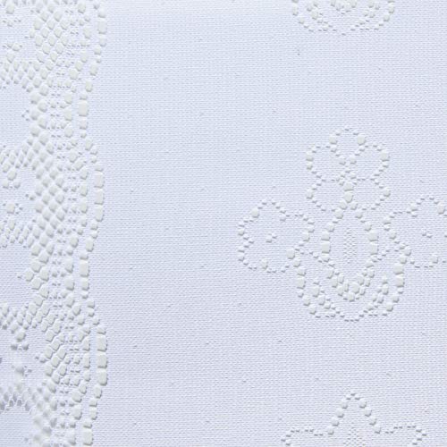 Trilho de Crochê Lepper Lace Branco 35 cmx1.70 m Poliéster