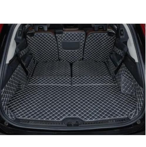 Plateau Bagages Volvo XC90 2015-2024 Tapis Coffre Cuir 7 Places