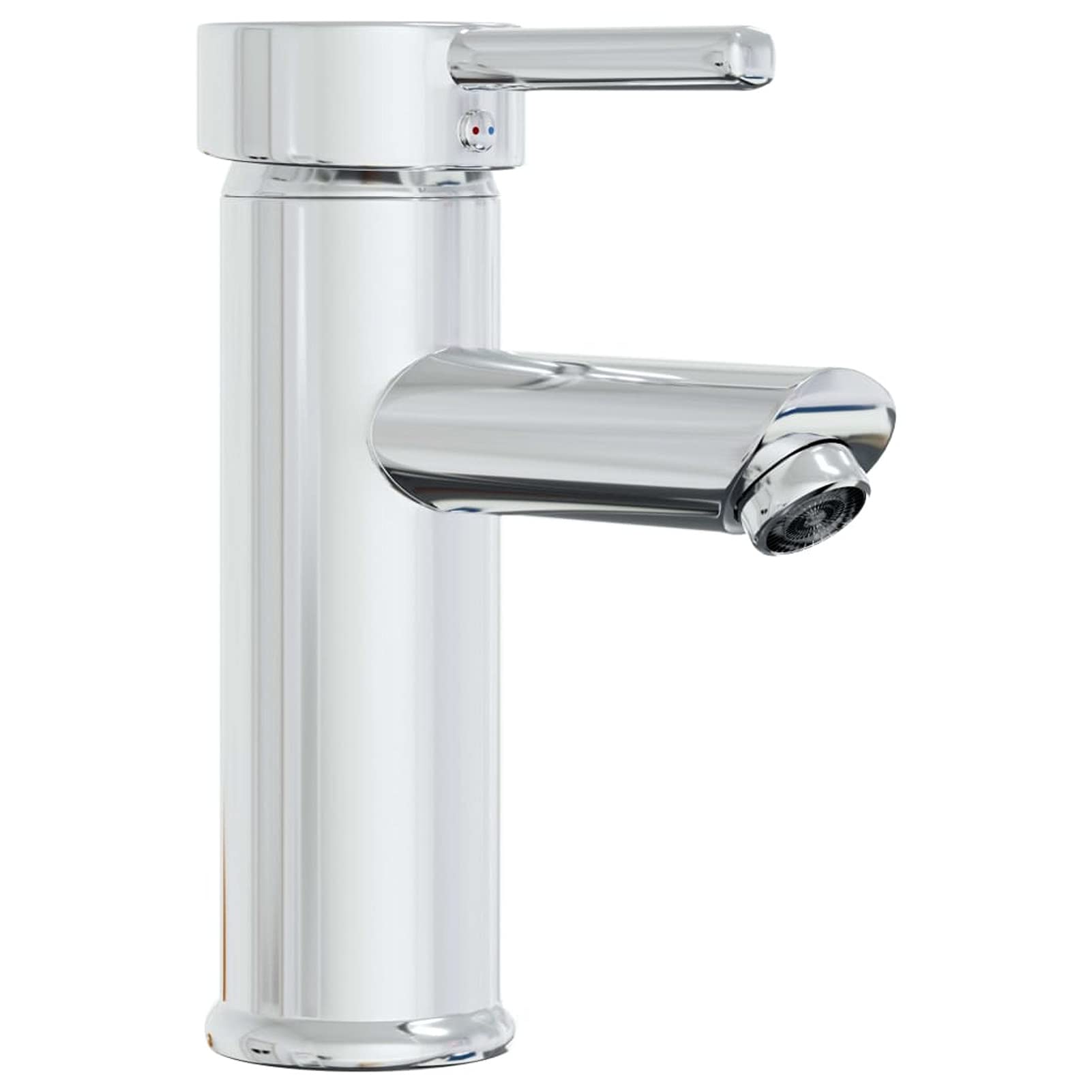 LAPOOH Lavabo Empotrado con Grifo cerámica Blanco 61x39x18 cm, Fregadero, Lavabo Baño, Lavamanos Baño, Lavatorio Casa De Banho, Mueble Lavabo sobre Encimera