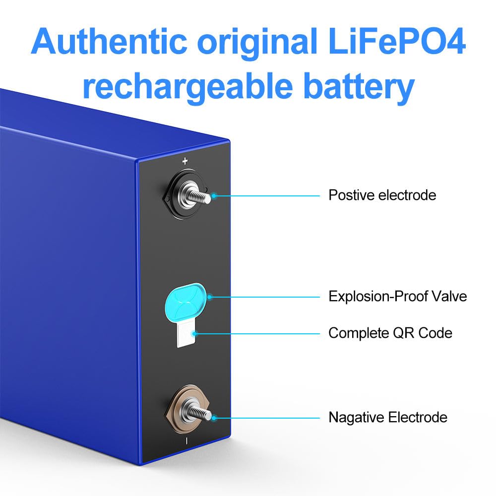 4 pièces Cellule prismatique LFP 3,2 V 302Ah Stockage d’énergie Solaire Batterie LiFePO4 Battery catl Lithium Fer Phosphate Piles