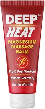 Deep Heat Magnesium Massage Balm, Muscle Recovery, Soothe Tired Muscles, 50 ml Pack of 1