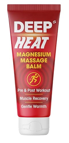 Deep Heat Magnesium Massage Balm, Muscle Recovery, Soothe Tired Muscles, 50 ml (Pack of 1)
