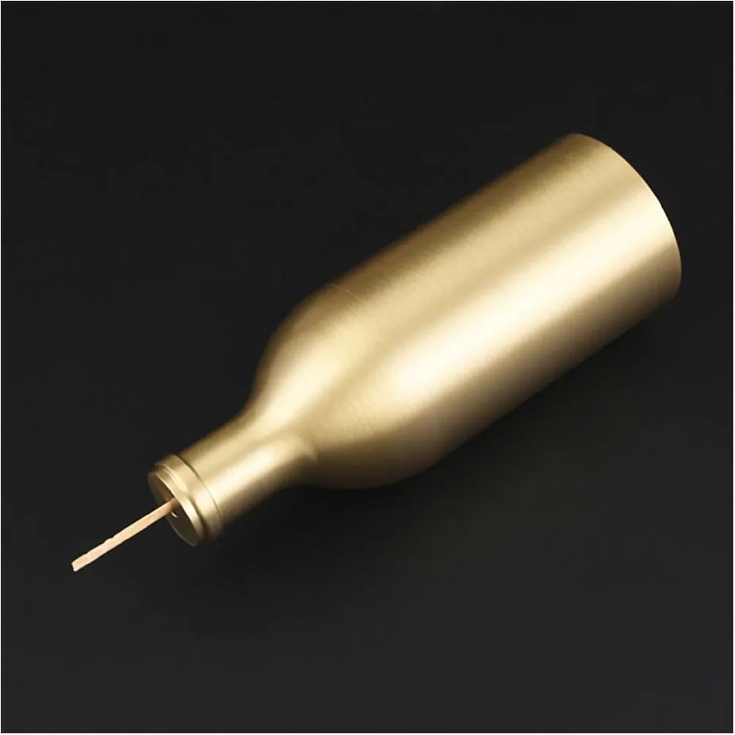 Toothpick Holder Dispenser Brass Toothpick Holder Bottle Opener Portable Desktop Dispenser Chic Stylish Design Fine Workmanship Ergonomic Comfortable