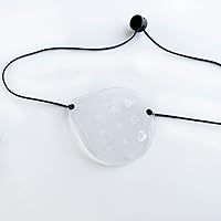 Vista 6 de Protector de ojos, 2 piezas de plástico para protección ocular, cirugía ocular, transpirable, con 2 cuerdas elásticas, transparente