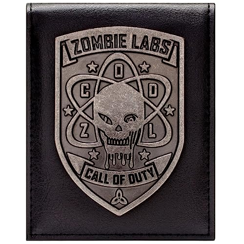 First Person Call of Duty Zombie Labs Iconisches Metallschädel-Emblem...