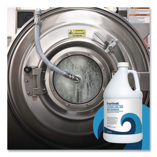 Boardwalk Liquid Fragrance-Free, Dye-Free Laundry Detergent, 4-pack (1) Gallon Bottles, Unscented, No Pphosphorous, APE, NPE or EDTA, Low Environmental Impact, Made in the USA