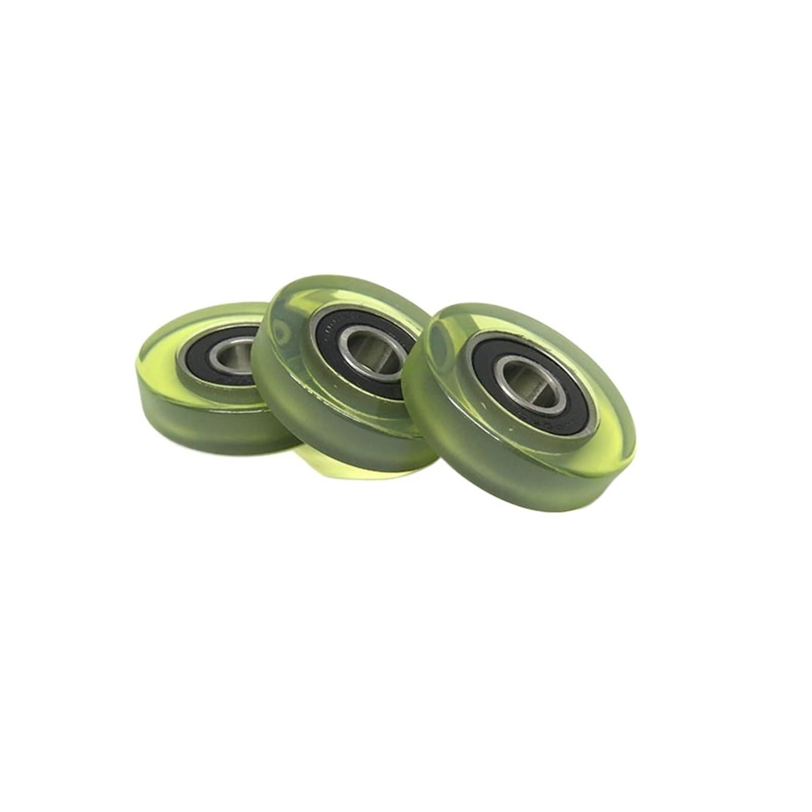 Roue à roulement recouverte de polyuréthane PU600040-10 stable 10x40x10 mm