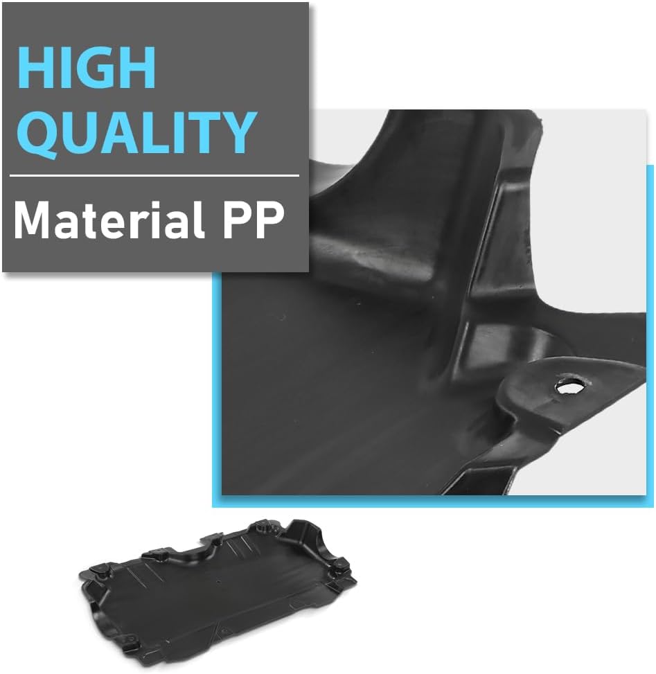 Engine Splash Shield Rear Lower Compatible with Benz C300 2015-2022, for C63 AMG 2015-2021 2055240230, MB1228186