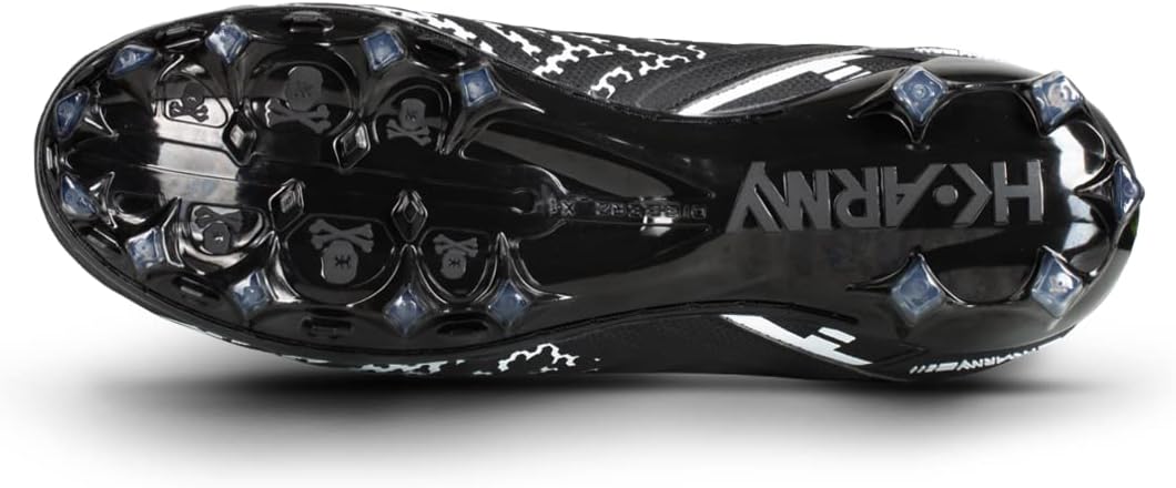 HK Army LT Diggerz_1 Low Top Paintball Cleats - Black/White - Size 14