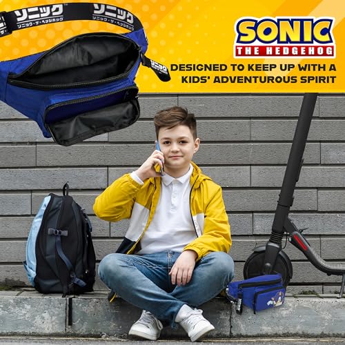 Sac banane Sonic the Hedgehog pour garçon avec sangle réglable - 5