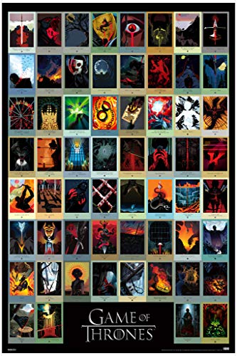 Pyramid America Game of Thrones Beautiful Death Season 16 TV Show Cool Wall Decor Art Print Poster 24x36