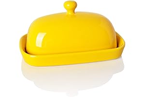Delectable Butter Haven: Coast-to-Coast Ceramic Butter Dish