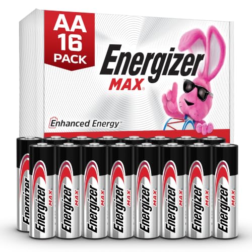 Energizer MAX AA Batteries (16 Pack), Double A Alkaline Batteries - image 1