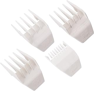 Professional Peanut Clipper Guards for Wahl Peanut – from 1/8 Inch to 1/2 Inch, Fits for Wahl Peanut, White-4PCS
