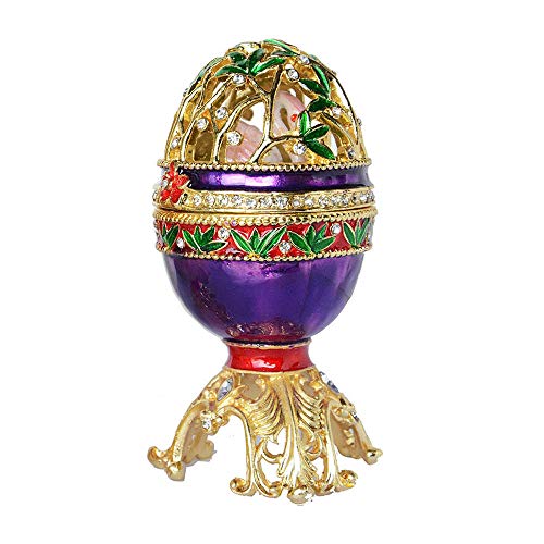 Artisanat boîte de rangement d'œufs en métal, le cadeau de Noël idéal - 2