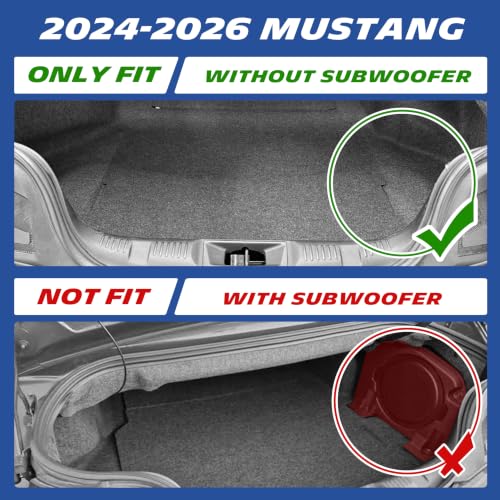 Image of Michelin Vehicle Mats for 2024-2026 Ford Mustang (4 Piece)