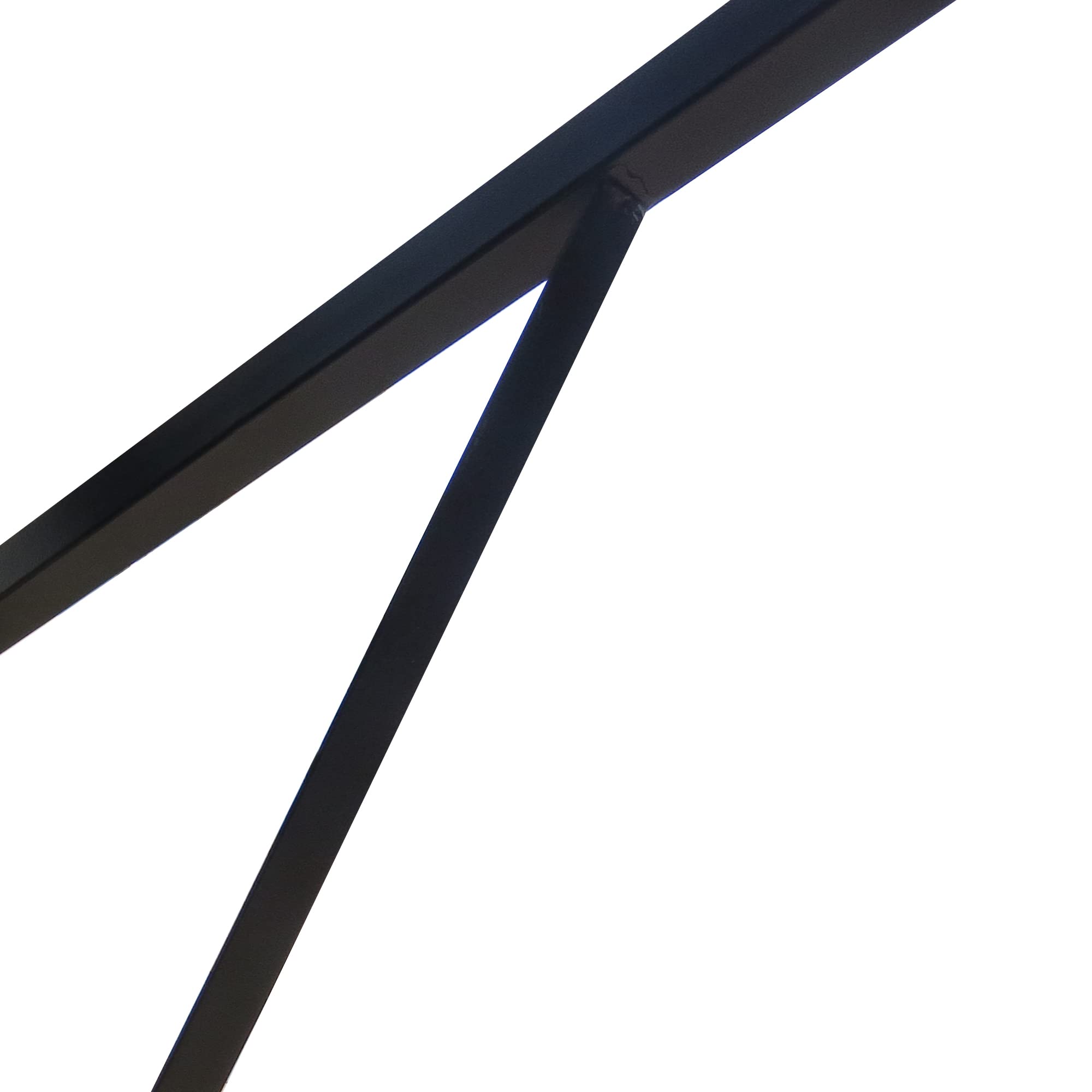 Outsunny Gazebo da Esterno Pergola da Giardino 3x3 m Grigio Scuro