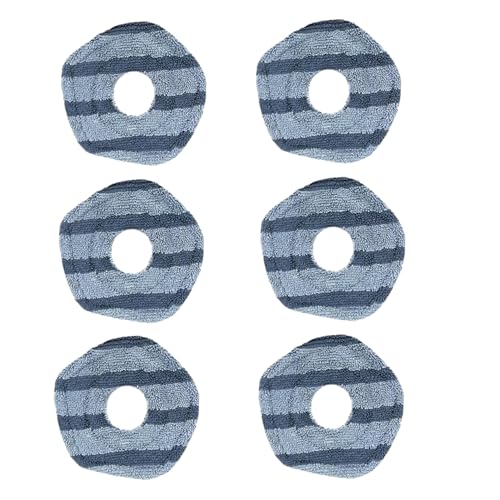 Vacuum Mop Pads Clothes For Eufy X10 Pro Omni Cleaner Robot-6 PCS …